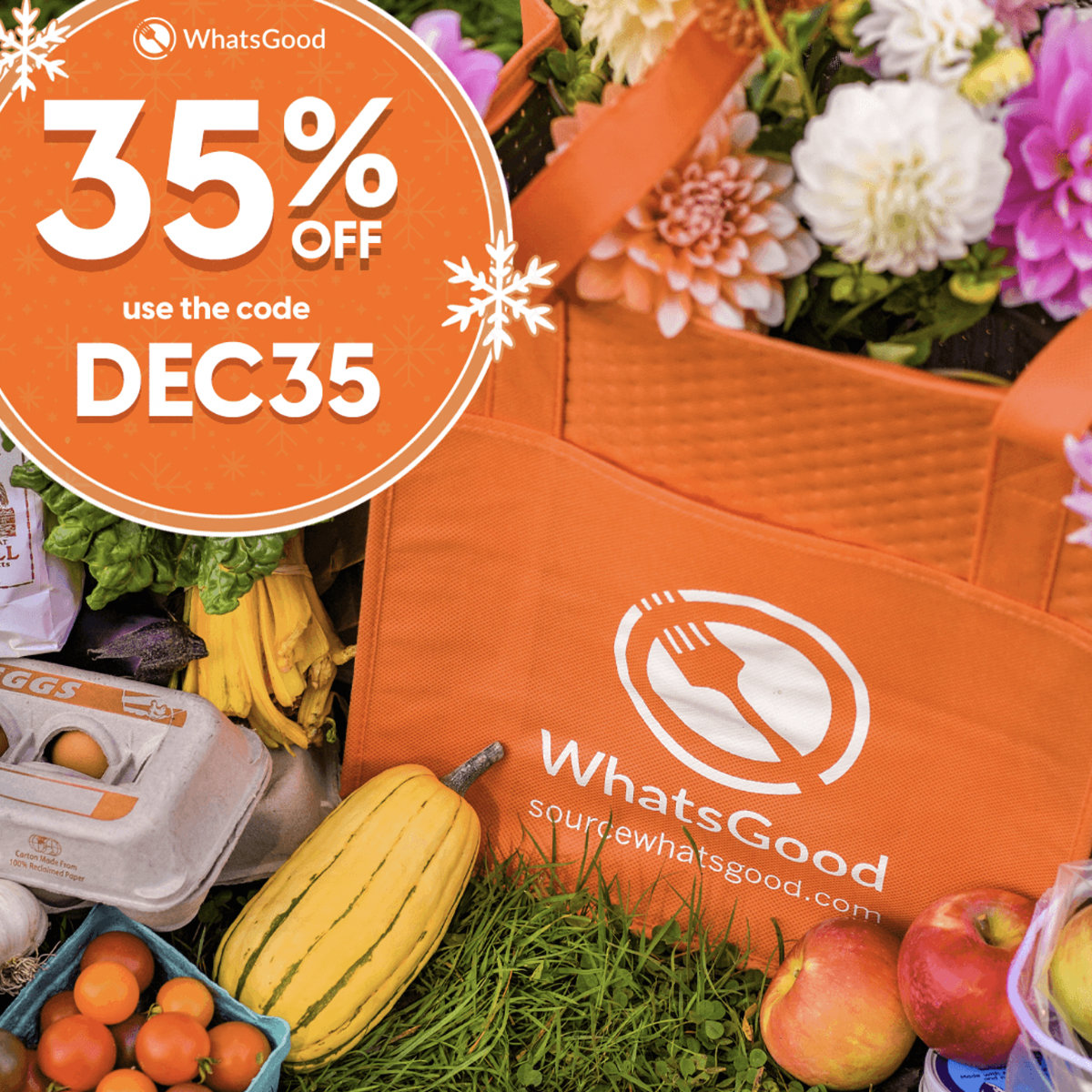 35% off WhatsGood | Code DEC35