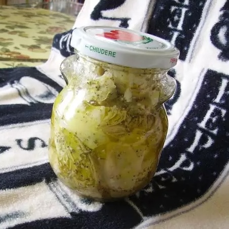 DIY Marinated Artichokes